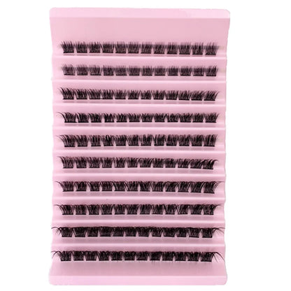 Lash Clusters Individual Lashes Extensions Natural Look Lashes D Curl Fluffy Cluster Lashes DIY Eyelash Extension
