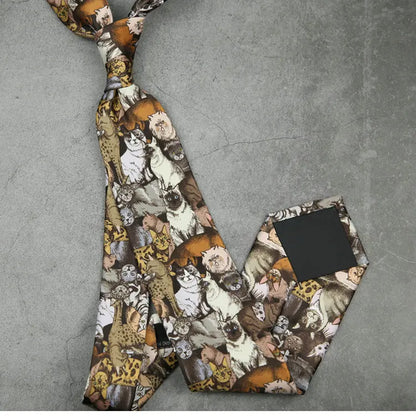 Fashion 8CM Wdith Elegant Neckties Vintage Retro Flower Printed Ties For Adult Mens Casual Daily Neckwear Wedding Party Cravate