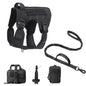 Tactical Military Vest Pet German Shepherd Golden Retriever Tactical Training Dog Harness and Leash Set For All Breeds Dogs