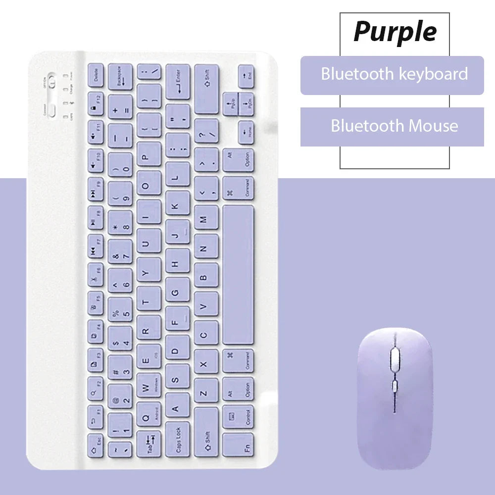 Bluetooth Wireless Keyboard Universal Mobile Phone Tablet Keyboard And Mouse Mini Bluetooth Keyboard Ipad Keyboard Accessories