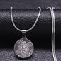 SAINT MICHAEL PROTECT US Archangel Stainless Steel Necklaces Chain Men/Women Gold Color Choker Necklace Jewelry Joyas NHH32