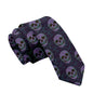 Fashion skull 3D printed tie art design personality tie adult 8cm wide polyester slim shirt suit party accessories
