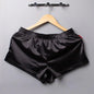 Mens Pajamas Shorts Homewear Smooth Silky Underwear Men Sleep Bottoms Loungewear Boxer Shorts Men Underpants Boxers
