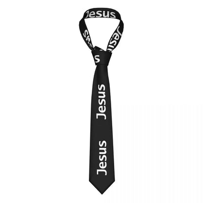 Fashion Lion Of Judah Jesus Necktie for Men Personalized Silk Christian Faith Judah Business Tie
