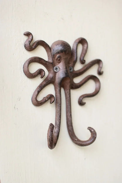 Animal Shape Ironwork Metal Hooks Clothes Hat Key Retro Style Originality Wall Hooks Villa Courtyard Wall Mounted Decorate home