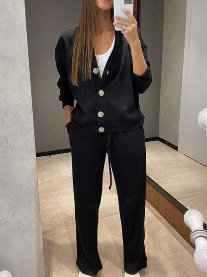 Autumn Winter Women's Clothing Fashion Single Breasted Casual Sports