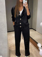 Autumn Winter Women's Clothing Fashion Single Breasted Casual Sports