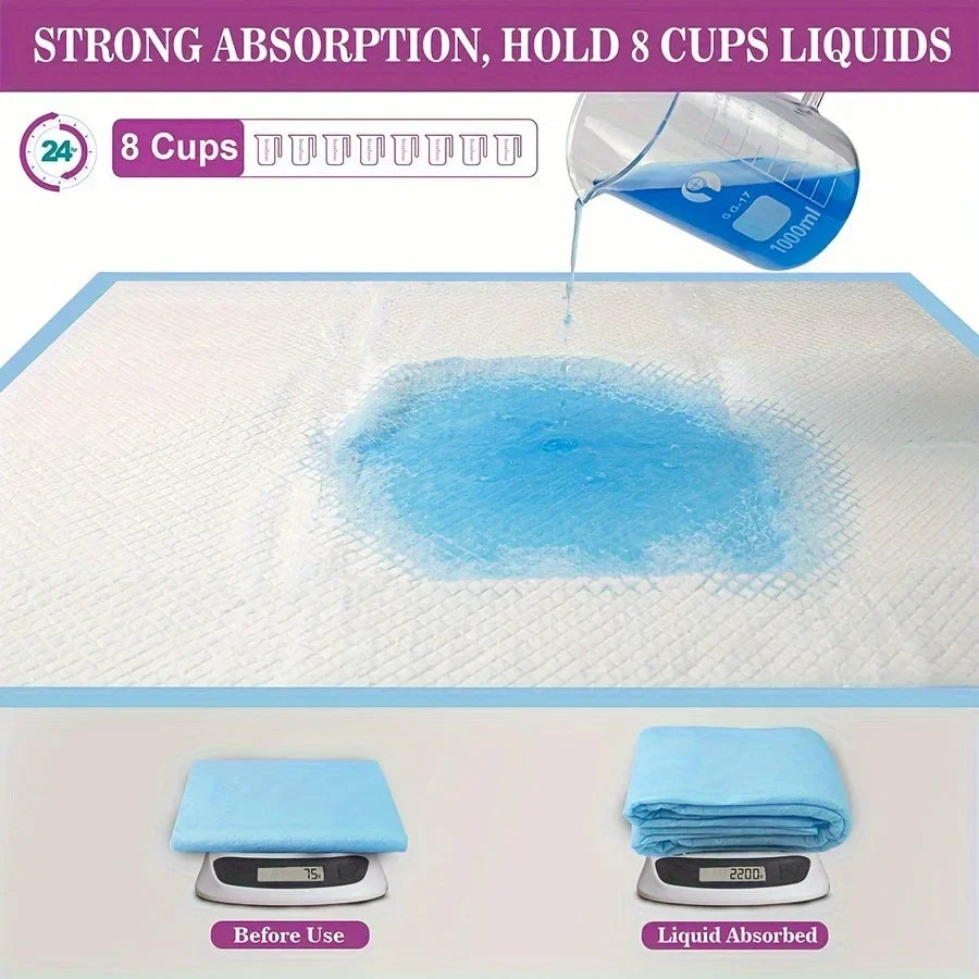 Dog Pee Pads Extra Large Training Dog Pee Pads Super Absorbent and Leak Proof, Disposable Pet Pee Pads and Dog Potty, Pet Use ,