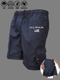 American Flag Eagle Cargo Shorts - Multi-Pocket