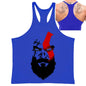 Spartan Print Men's Gym Tank Tops