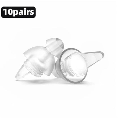 Ear Plugs High Fidelity Concert - Ear Protection for Concerts, Musicians Reusable/Hypoallergenic Earplugs - Noise Reduction