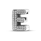 Fit Original Bangle Bracelet DIY A-Z Alphabet Charms Bead 925 Sterling Silver CZ Zircon LOVE Letter Dangle Pendant Jewelry Gift