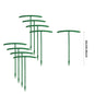 4/8PCS Plastic Plant Support Stakes, Garden Plant Stem Support Rods, Flower Vine Holder for Greenhouse, Potted Plants, Gardening
