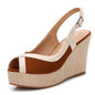 Size 33-40 Summer High Heel Wedges Sandals Female Peep Toe Leisure Platform Sandals Women Shoes
