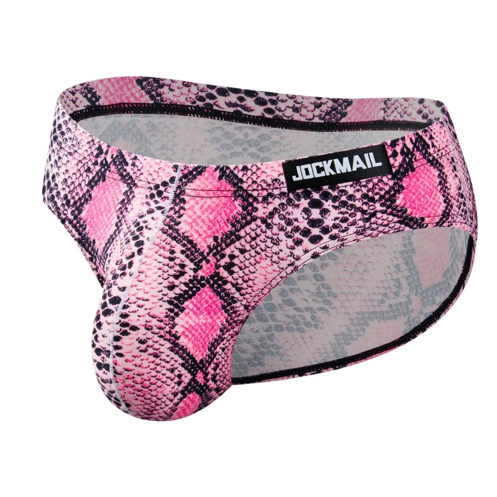 4pcs Leopard Print Sexy Briefs Men Bikini Underwear Slip Hombre Calzoncillos Hombre Kinckers Men Briefs Pouch Cuecas Underwear