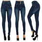 Pencil Pant Jeans Women Denim Long Flare Pants Slim Fit High Waist Sexy Hip Wrap Sheath Straight Trousers Elegant Splice