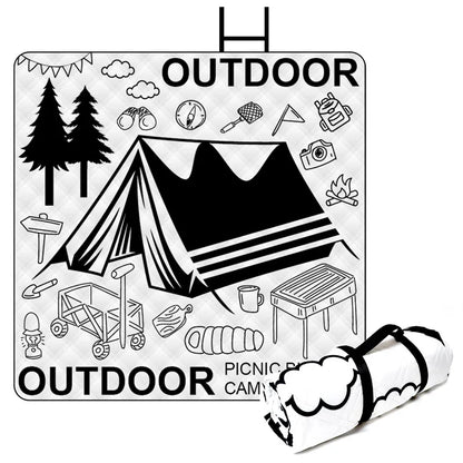 Camping Portables Picnic Mat Lawn Mat Thickened Moisture-Proof Outdoor