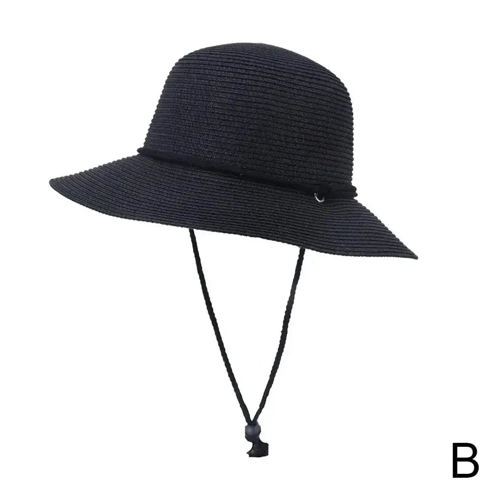 2025 Fashion Korean Version Women's Beach Summer Sun Hat Travel Breathable Beach Sunshade Sun Hat Dome Basin Hat