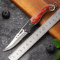 Compact Folding Knife with Durable Stainless Steel Blade, Multi-functional Survival Camping Tool