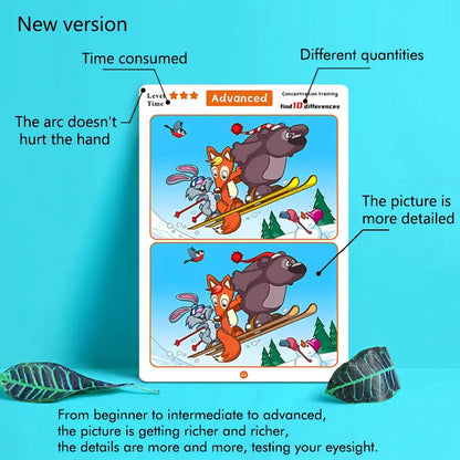 Find the Difference Reusable Activity Cards for Kids