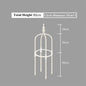 Plant Climbing Supporter Climbing Plant Support  Frame Outdoor Flower  Vines Pot Stand Garden Climbing Frame Indoor Floral Decor
