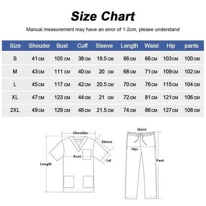 Women's Medical Suit Surgical Gown with Pockets