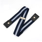 Traceless Invisible Elastic Belt Women's Belt Jeans Pants Men's Elastic Belt