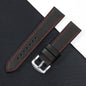 Suunto Race, Vertical & 9 Peak Leather Band with Stitching Options