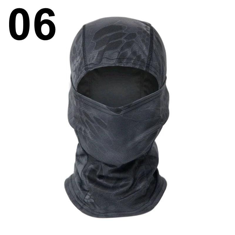 Camouflage Balaclava Full Face CS Mask Ski Cycling Hunting Head Neck