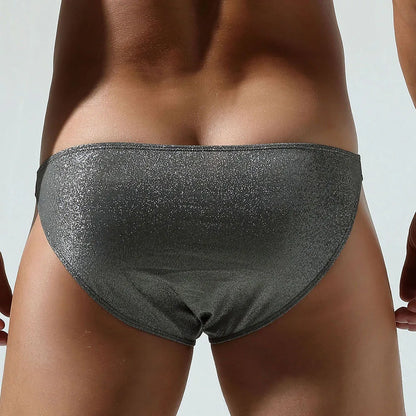 2026 Fashion Summer New Bright Men's Triangle Panties Cross-border Men's Briefs Batch 24107