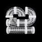 Hamster Cage Renovation External Pipeline Accessories DIY Set Pipeline Tunnel Small Pet Supplies Toy