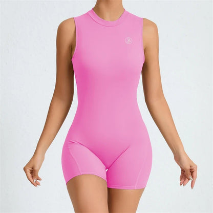 Allure Women's Backless Sport Jumpsuit Playsuit