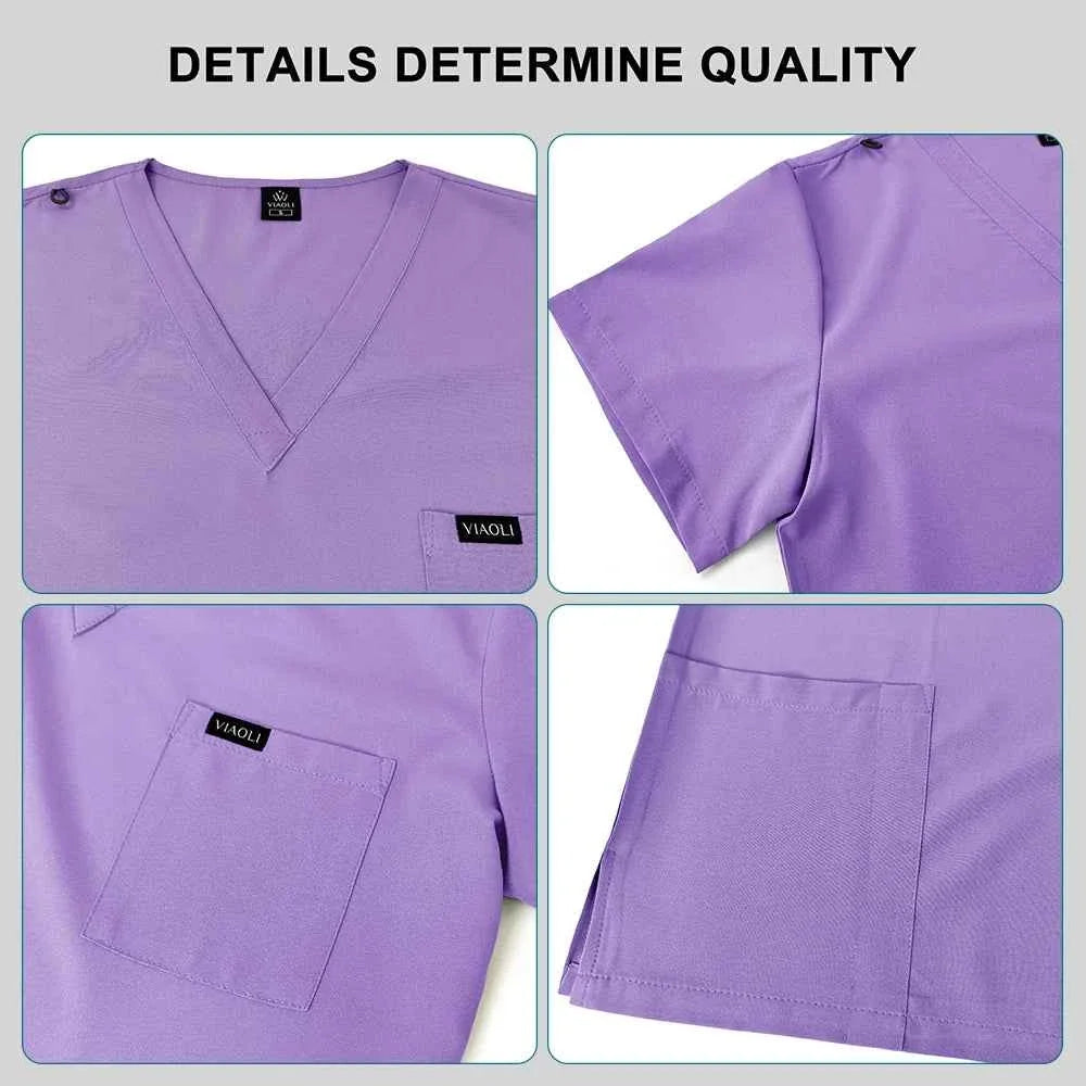 Women’s Short Sleeve Nurse Scrub Set