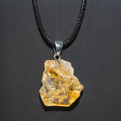 Natural Rough Stone Necklace