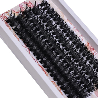 100Pcs 80D Mixed Tray Individual Lashes 3D Russia Volume Eye Lashes Soft Natural Lashes Fake Lash Cluster False Eyelashes