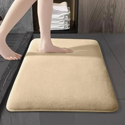 Bath Mat & Bathroom Extra Thick & Soft Memory Foam & Non Slip Super
