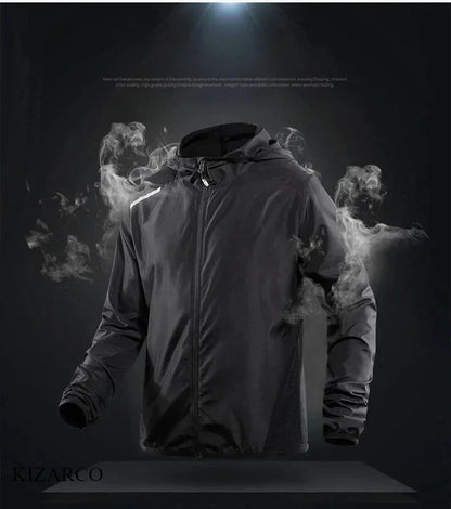 UltraLight Hooded Running Jacket - Windproof & Waterproof
