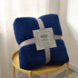 Fluffy Coral Velvet Blanket Flannel Plush Comfortable Thickened and Warm Soft Sofa Throw Blanket for Air-Conditioned Room Luxury