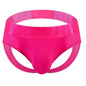 Open Back Sexy Men Underwear Briefs Underpants Nylon Mesh Quick Dry Gay Men's Jockstrap Bikini Slip Men Tanga Briefs Thong Swim