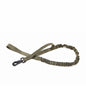 Tactical Military Dog Collar Leash Adjustable Nylon Leash for Medium Large Dogs Heavy Duty Dog Leash with Shock Absorption