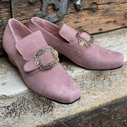 New Men's Shoes Victoria Retro Women High Heels Medieval Renaissance
