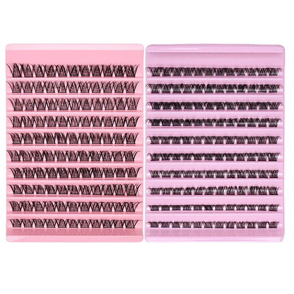 Lash Clusters Individual Lashes Extensions Natural Look Lashes D Curl Fluffy Cluster Lashes DIY Eyelash Extension