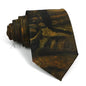 Vintage Imitation Silk Ties Men's Fashion 8cm Graffiti Painting Floral Necktie For Men Wedding Business Soft Printing Tie Wed Gi
