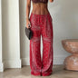 Women's Bandana Print Shorts Top Set Sleeveless Backless Halter Crop Tops Matching Mini Shorts Summer Beach Vacation Lady Outfit