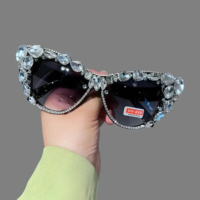 Women's Sunglasses Sunglasses - Bejeweled - Cat Eye Fashion Statement