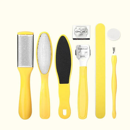 8 Piece Set Foot Octopus Fish Eye Exfoliating Heel Sharpener Heel