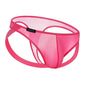 Men Briefs Transparent Ice Silk Bikini Mens Underpants Men's Panties Breathable Ultra-thin Gay Underwear Men Jockstrap