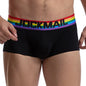 JOCKMAIL Boxershorts Men Boxers Male Underwear Man Panties Sexy Cotton Soft Short Boxer Mesh Mens Hombre Cueca Gay Underwear
