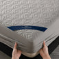 Ultrasonic Quilted Waterproof Antibacterial Mattress Protector Breathable Ultra Soft Noise Free 30CM Deep Pocket Fitted Sheet