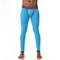 Men's Thermo Underwear Fashion Men Thermal Long Johns Mens Sexy Underwear Penis Pouch Warm Male Leggings Pants Autumn Winter